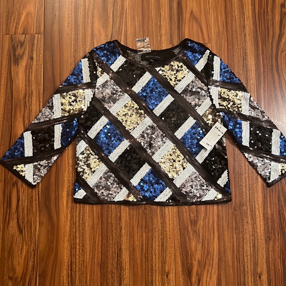 Holiday Sequin Top!